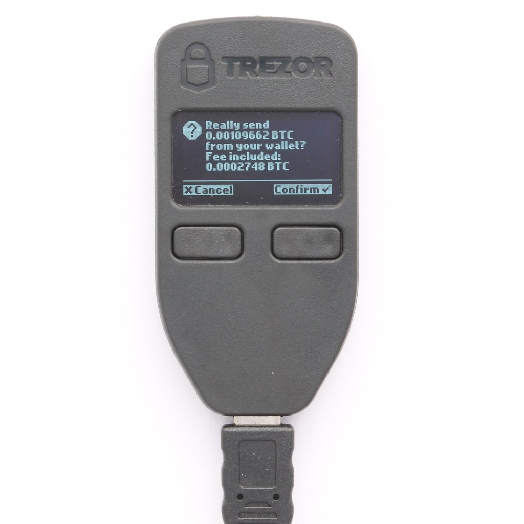 Trezor One - Hardware Wallet for Bitcoin and other
