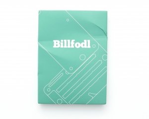 BILLFODL packaging front side without Seigel